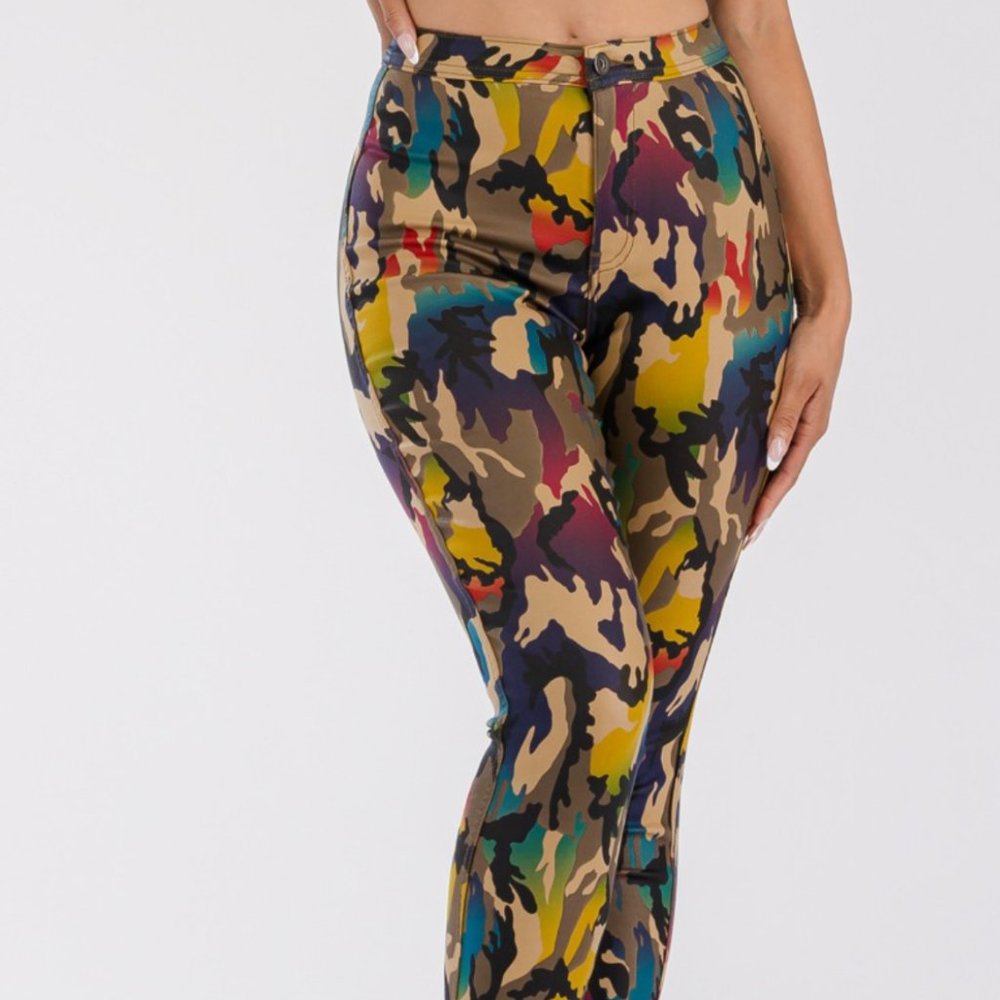 Disco Camouflage Pant